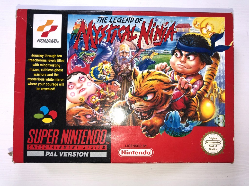 Gra The Legend of The Mistical Ninja Nintendo SNES