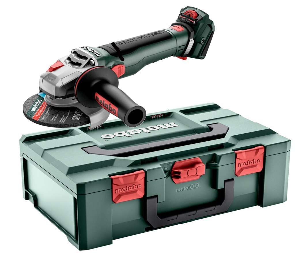 METABO Szlifierka kątowa WVB 18 LT BL 11-125 Quick - 12543403412 ...