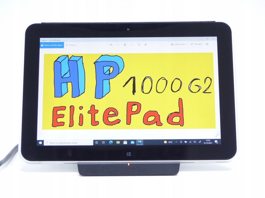 Tablet HP ElitePad 1000 G2 SSD FHD IPS Windows 10P 11445576255