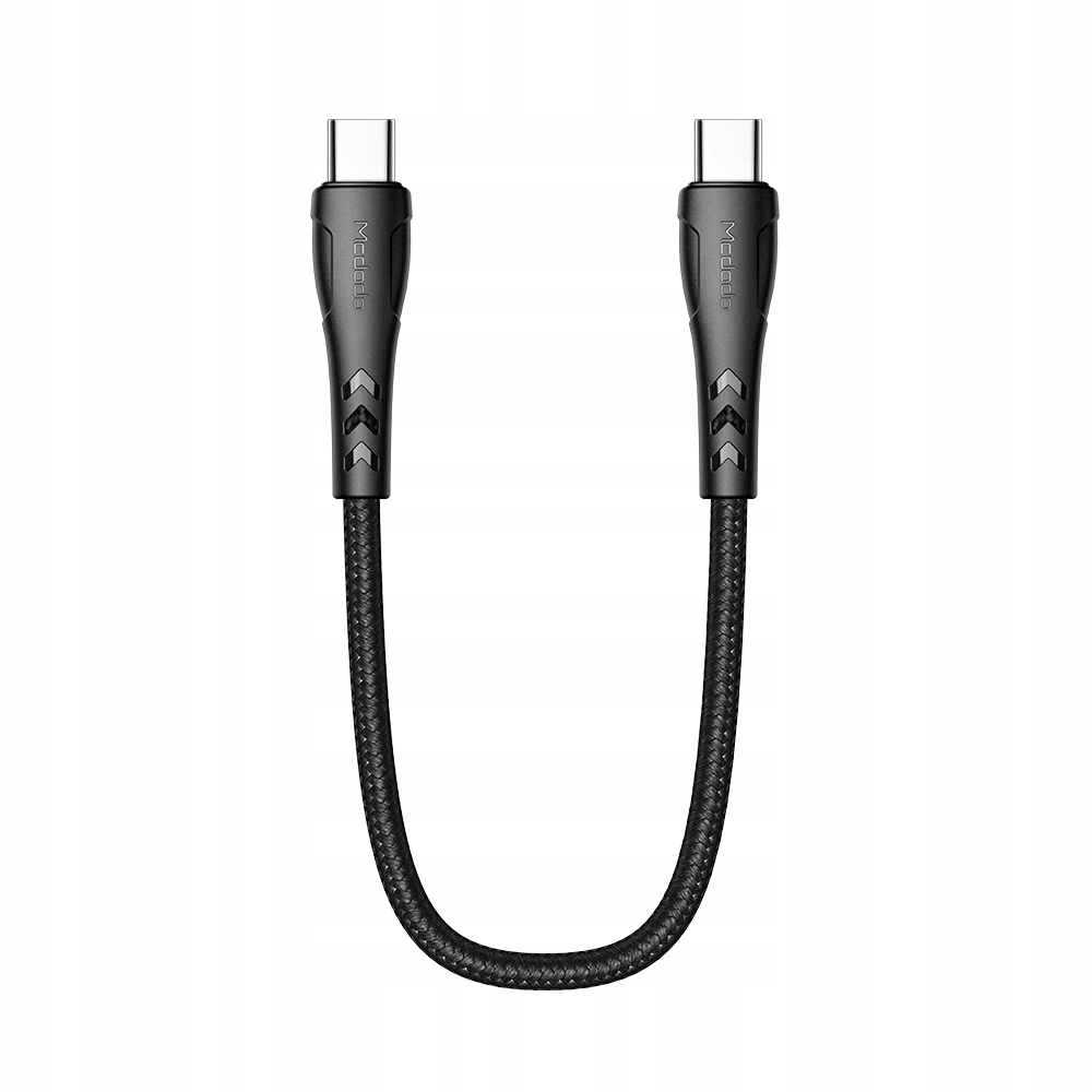 Nylonowy oplot Kabel USB-C do USB C 0,2m DO ŁADOWANIA YANOSIK RS PD 60W