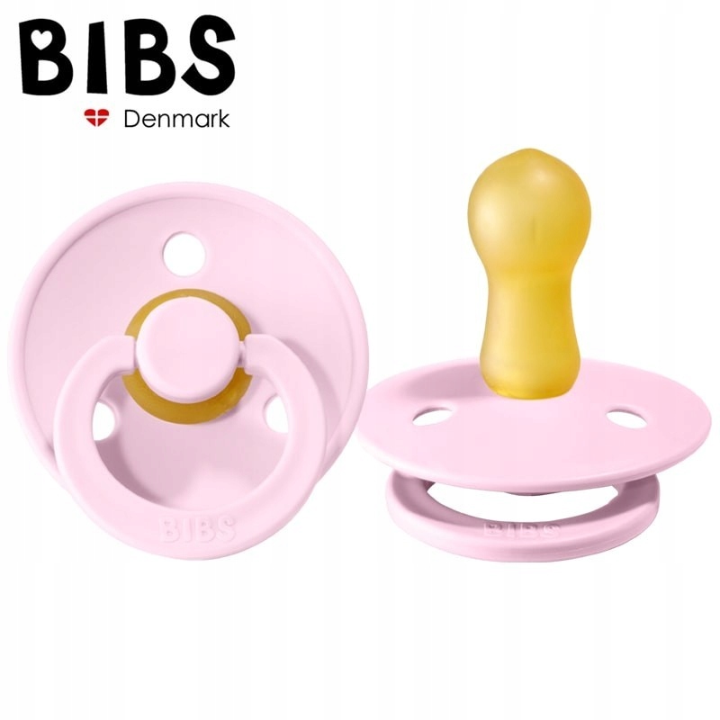 BIBS SMOCZEK USPOKAJAJĄCY HEVEA PINK