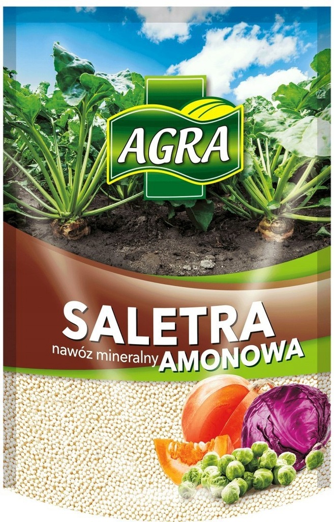Saletra Amonowa Nawóz Mineralny 5kg AGRA
