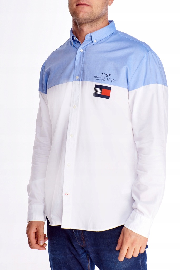 KOSZULA CASUAL TOMMY HILFIGER REGULAR FIT R-M