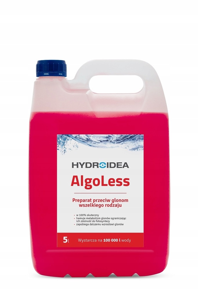 Likwidacja glonów AlgoLess 5 L Hydroidea