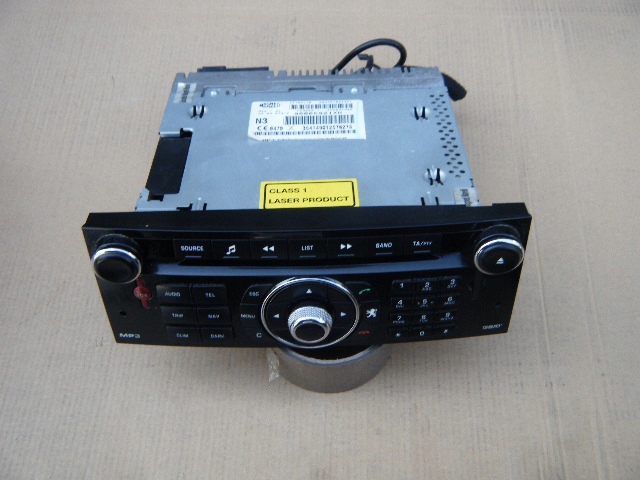 RADIO NAWIGACJA CD 96665921xn Rt5 PEUGEOT 407 8089478951