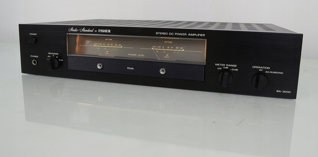 Fisher BA-3000 Stereo DC Power Amplifier