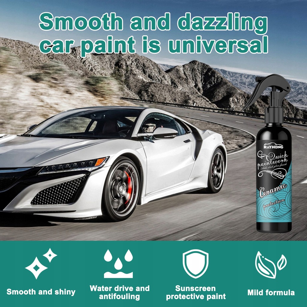 100ml Ceramic Coating For Auto Paint Crystal Wax