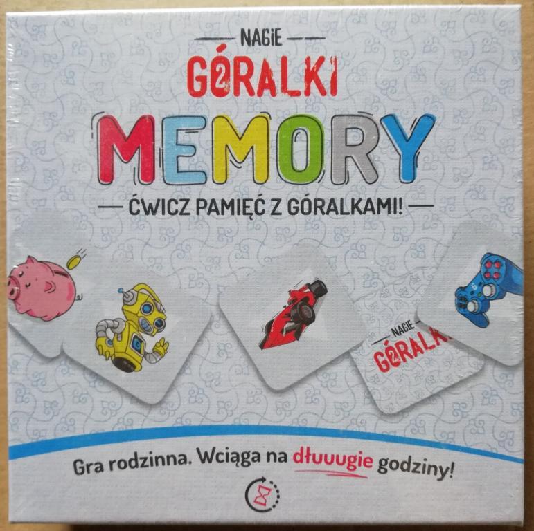 Gra rodzinna - MEMORY - odnajdywanie par 48 kart