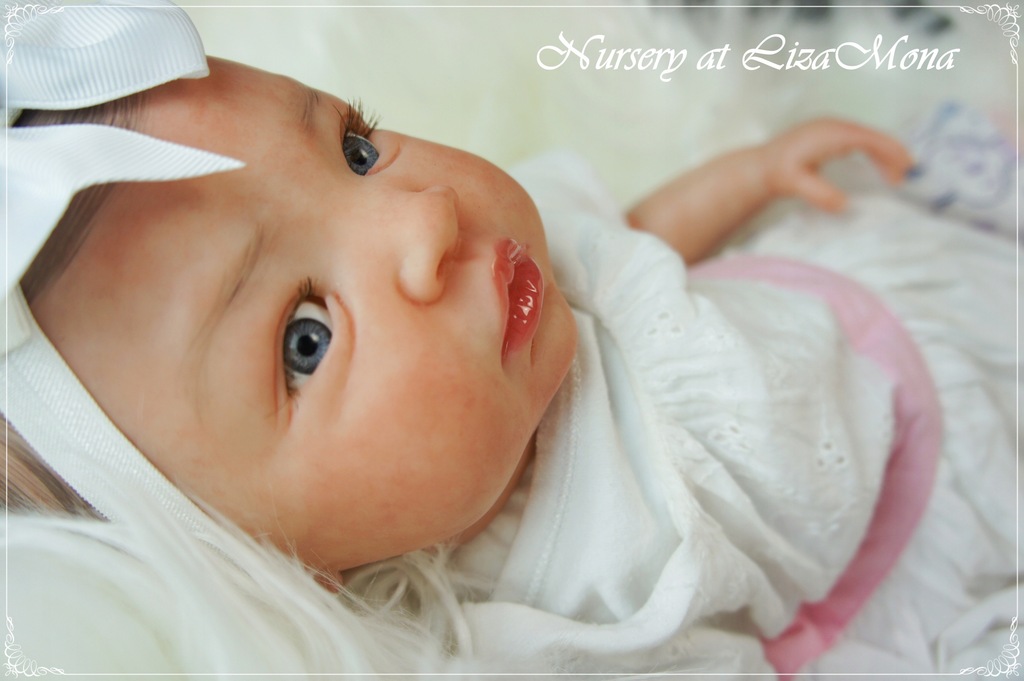 KSENIA , lalka REBORN, prawdziwe niemowlę 50cm