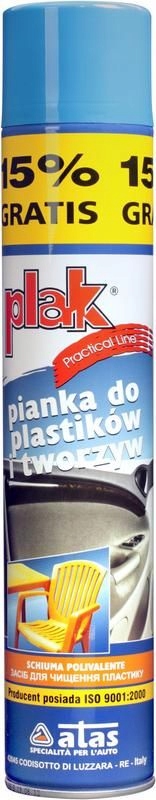 PLAK Pianka do czyszczenia tworzyw i plastiku