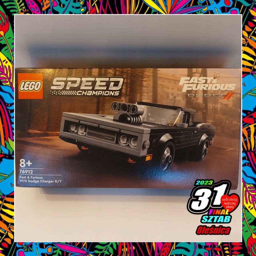 Lego dodge Fast and Furious. - 13179951386 - oficjalne archiwum Allegro