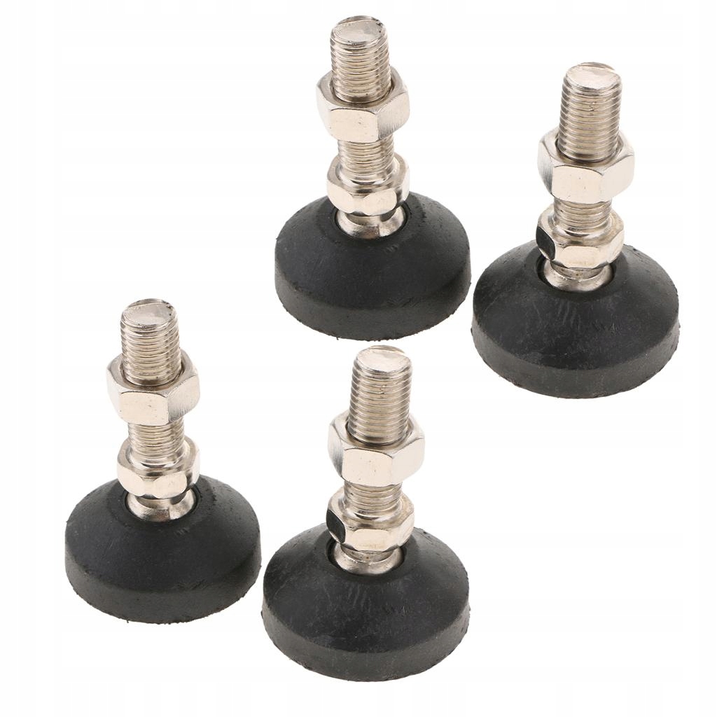 4 Regulowane stopki do poziomowania nóg do mebli