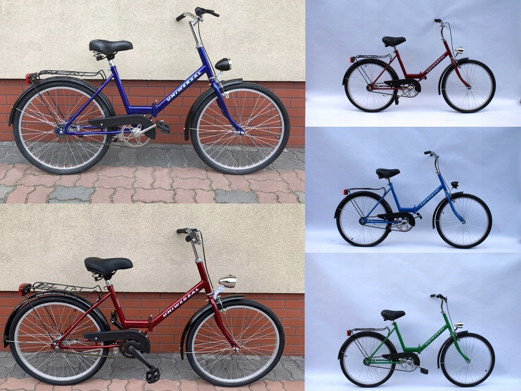 Rower Jubilat Uniwersal Składak 24' 12373642310 oficjalne archiwum