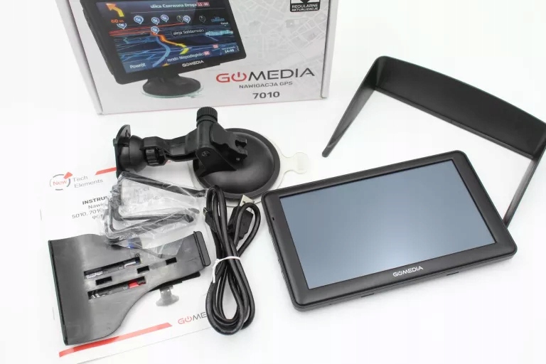 NAWIGACJA SAMOCHODOWA GOMEDIA 7010 KOMPLET