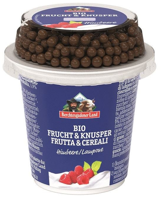 JOGURT MALINOWY Z KULKAMI CZEKOLADOWYMI BIO 150 g