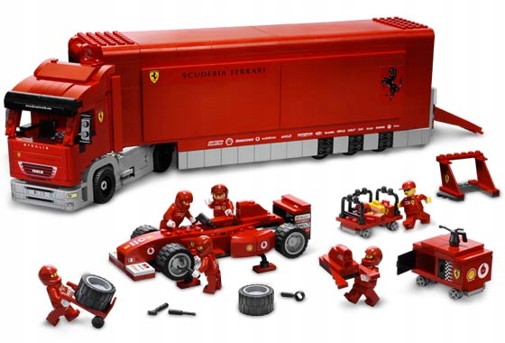LEGO Racers Scuderia Ferrari Truck 8654