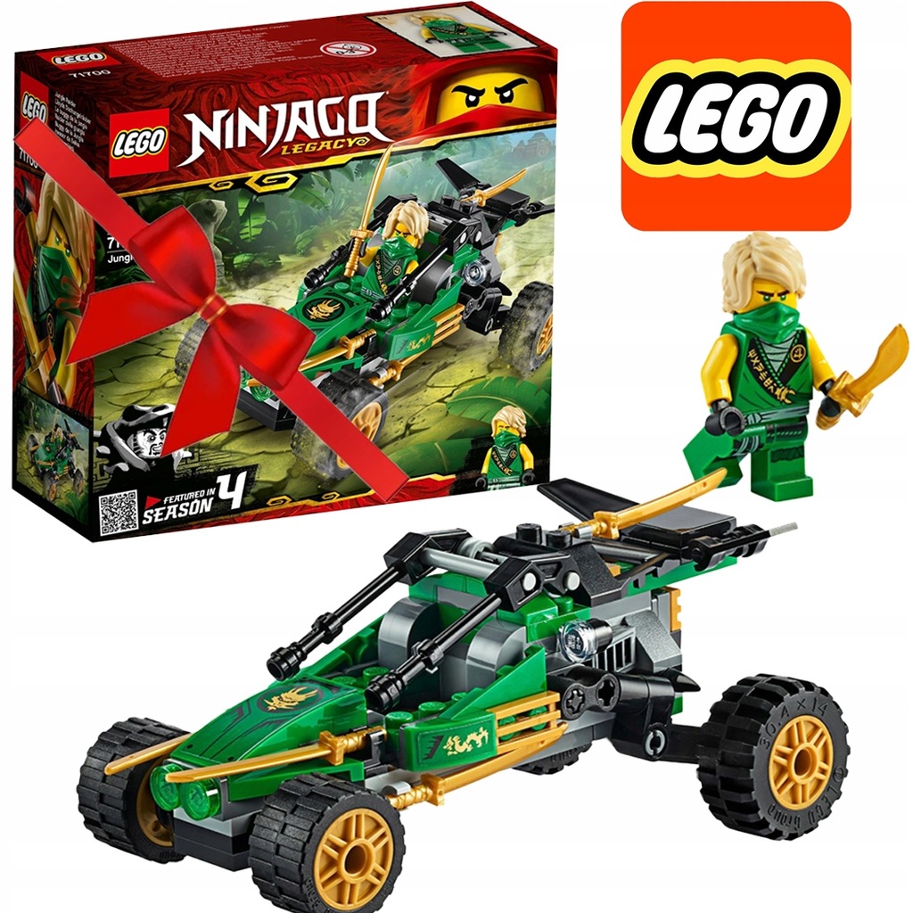 LEGO NINJAGO DŻUNGLOWY ŚCIGACZ UNIKAT EXTRA PREZENT NOWOŚĆ GRATIS APLIKACJA