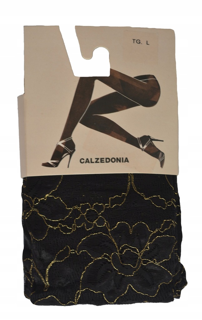 RAJSTOPY CALZEDONIA koronkowe tg. 2 / S KWIATY