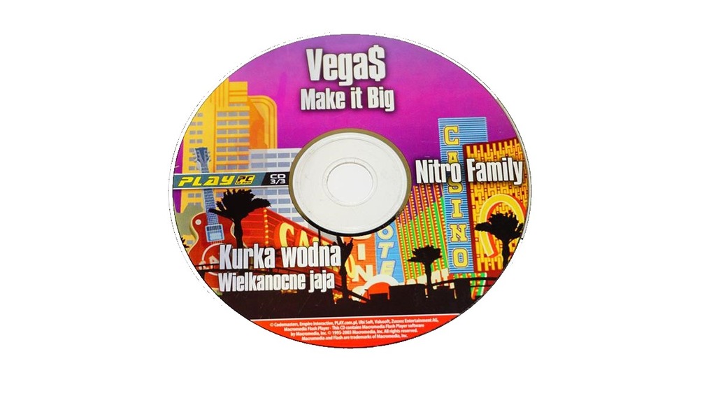 VEGAS MAKE IT BIG+NITRO FAMILY+KURKA WODNA WIELKANOCNE JAJA PC
