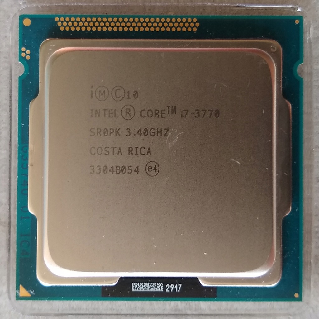 Intel Core i7-3770 4x3,4GHz(3,9GHz turbo) LGA1155