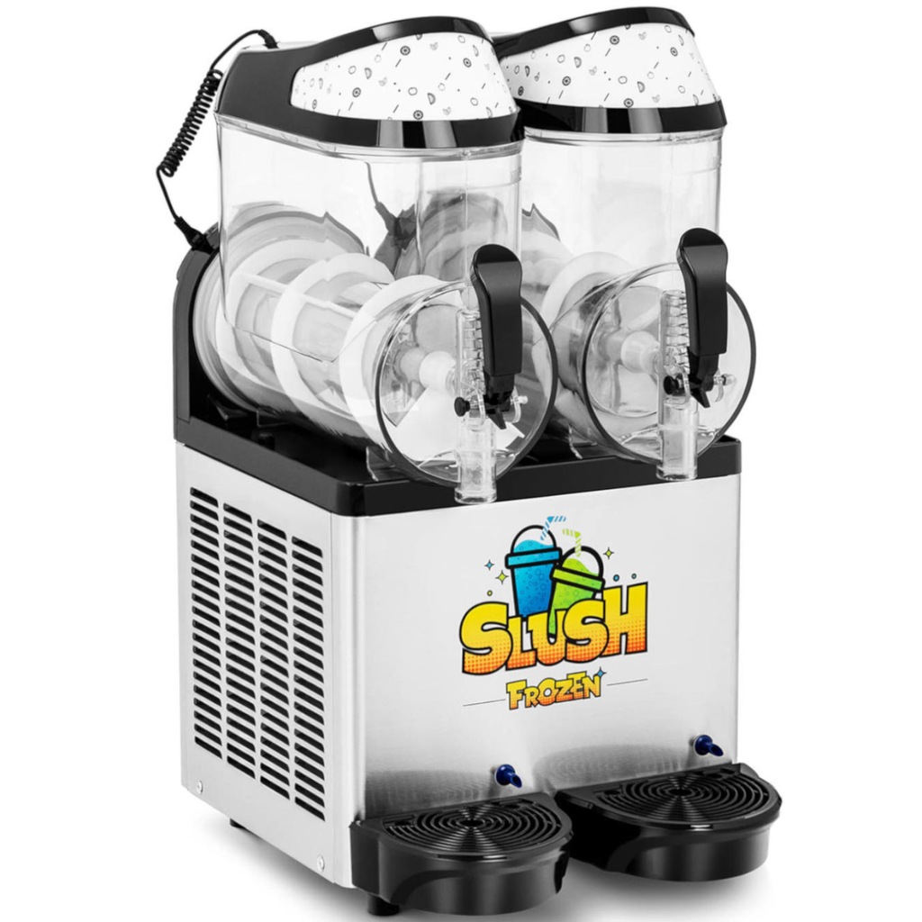Granitor maszyna do napojów slush sorbetów smoothies podwójna 600 W 2 cCc