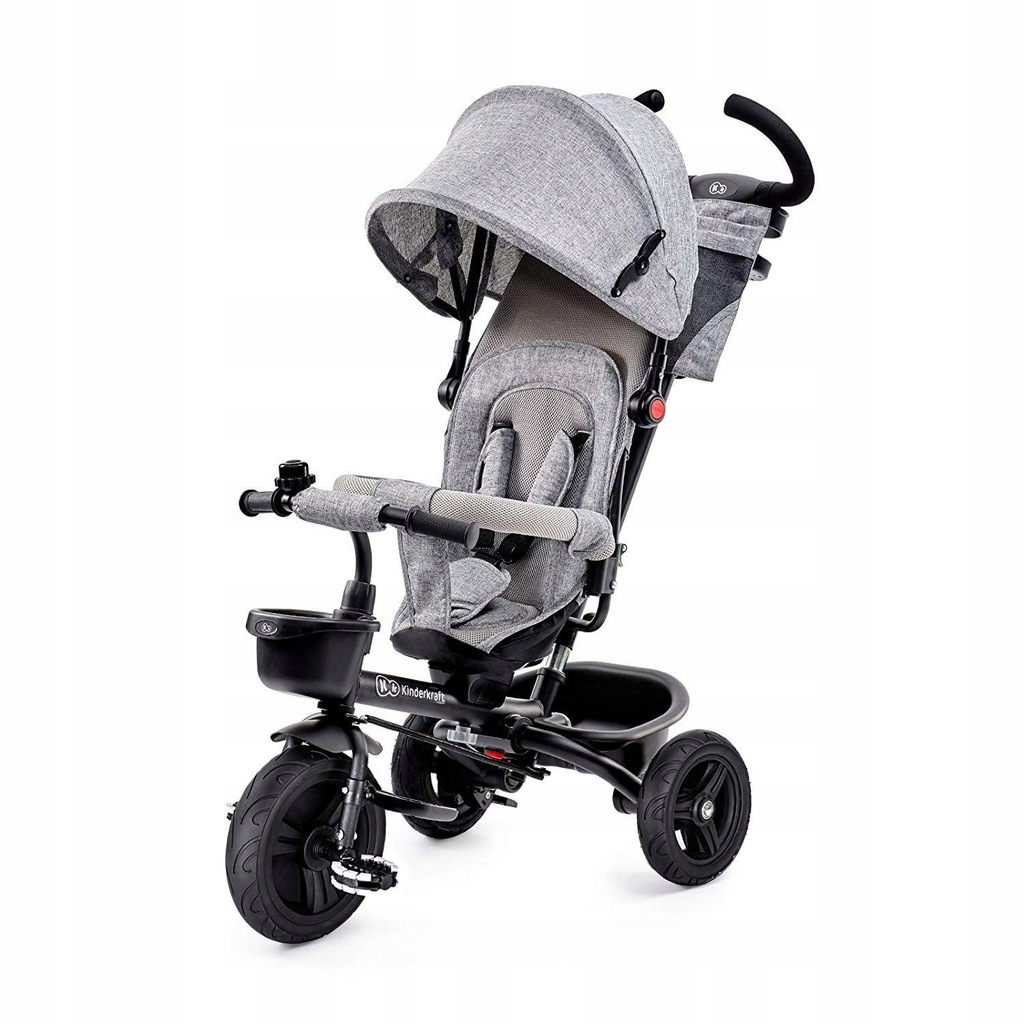 Rowerek trójkołowy Kinderkraft AVEO + akcesoria