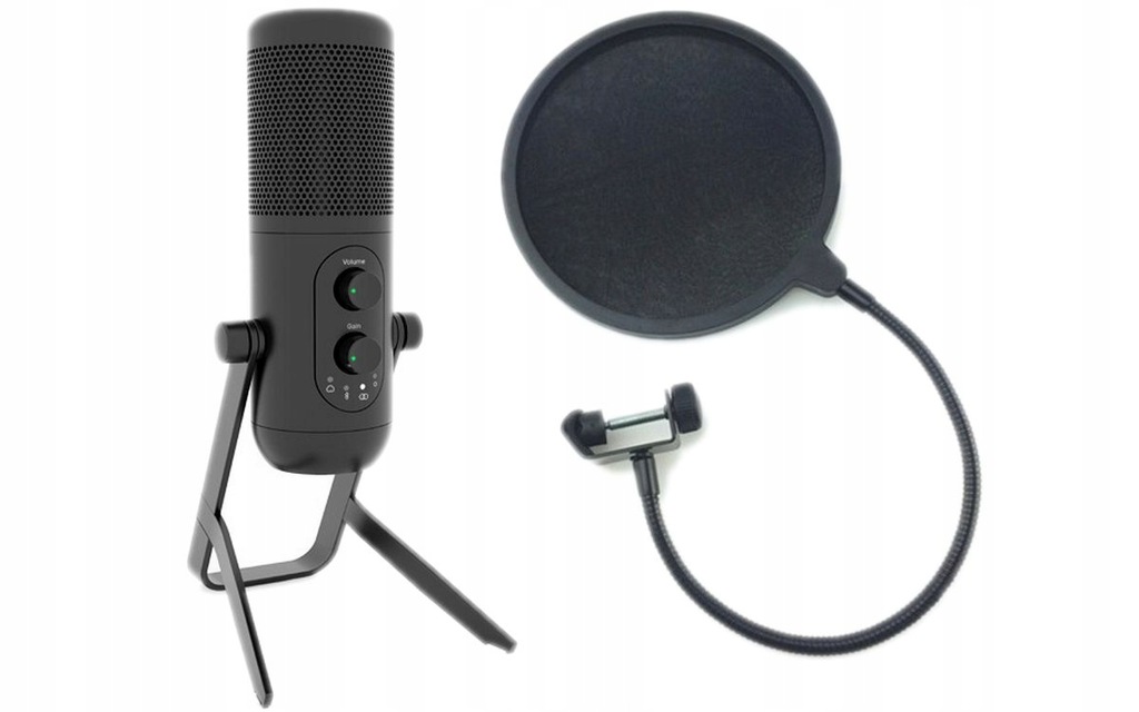 NOVOX NC-X 2022 MIKROFON NA USB C + POP FILTR