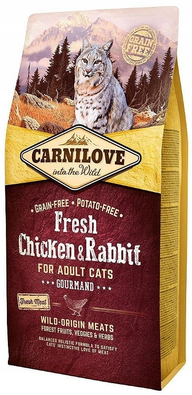 CARNILOVE CAT FRESH CHICKEN & RABBIT 2KG