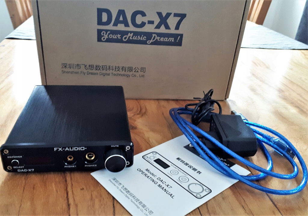FX-Audio DAC-X7_wzm. słuchawkowy / DAC / Pre_USB!