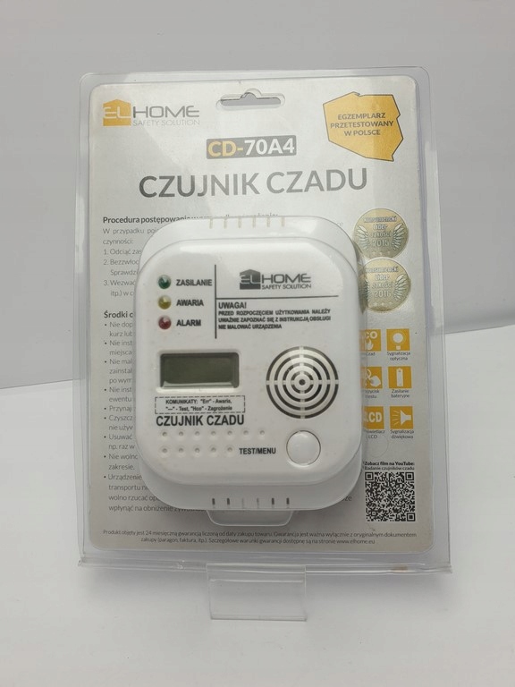 CZUJNIK CZADU EL HOME CD-70A4