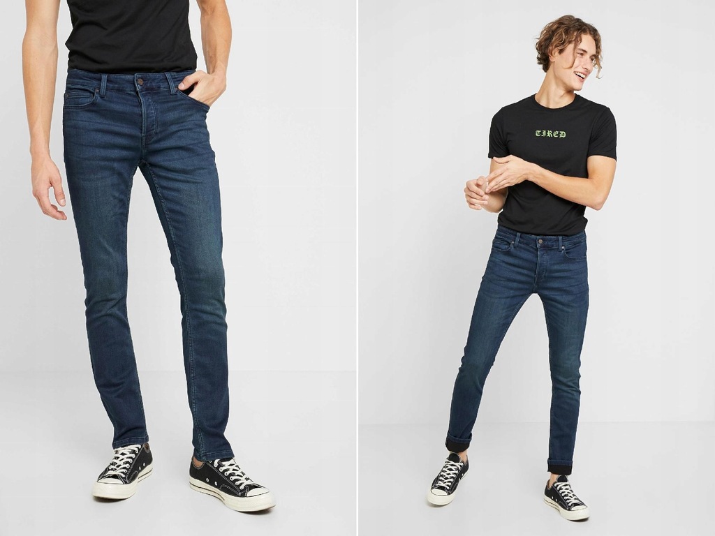 L013E24 Only SPODNIE JEANSOWE SLIM SONS W33/L30