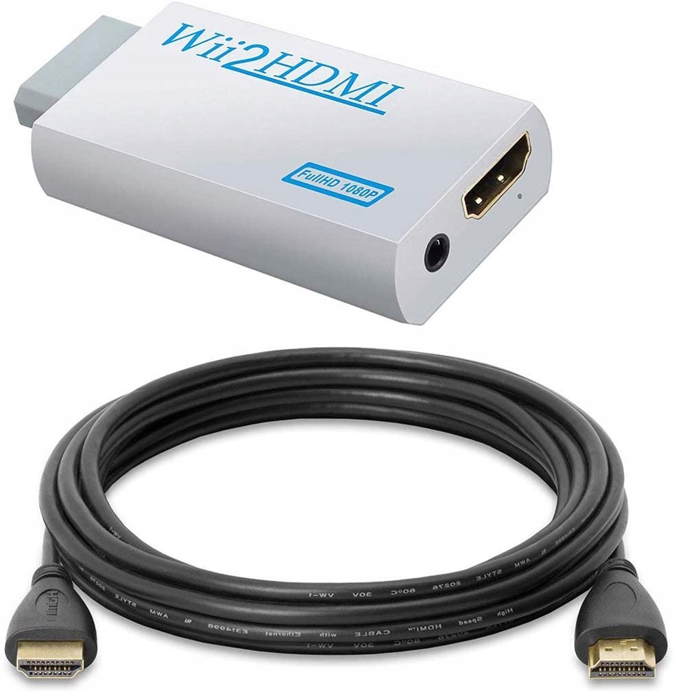 ADAPTER PRZEJŚCIÓWKA KONWERTER Wii do HDMI 1.5M