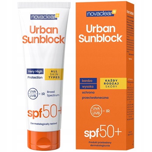 Novaclear Urban Sunblock Ochrona Słońce SPF 50+