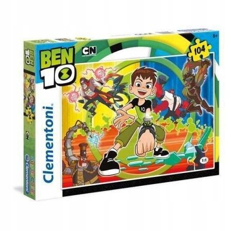 PUZZLE 104 BEN 10, CLEMENTONI