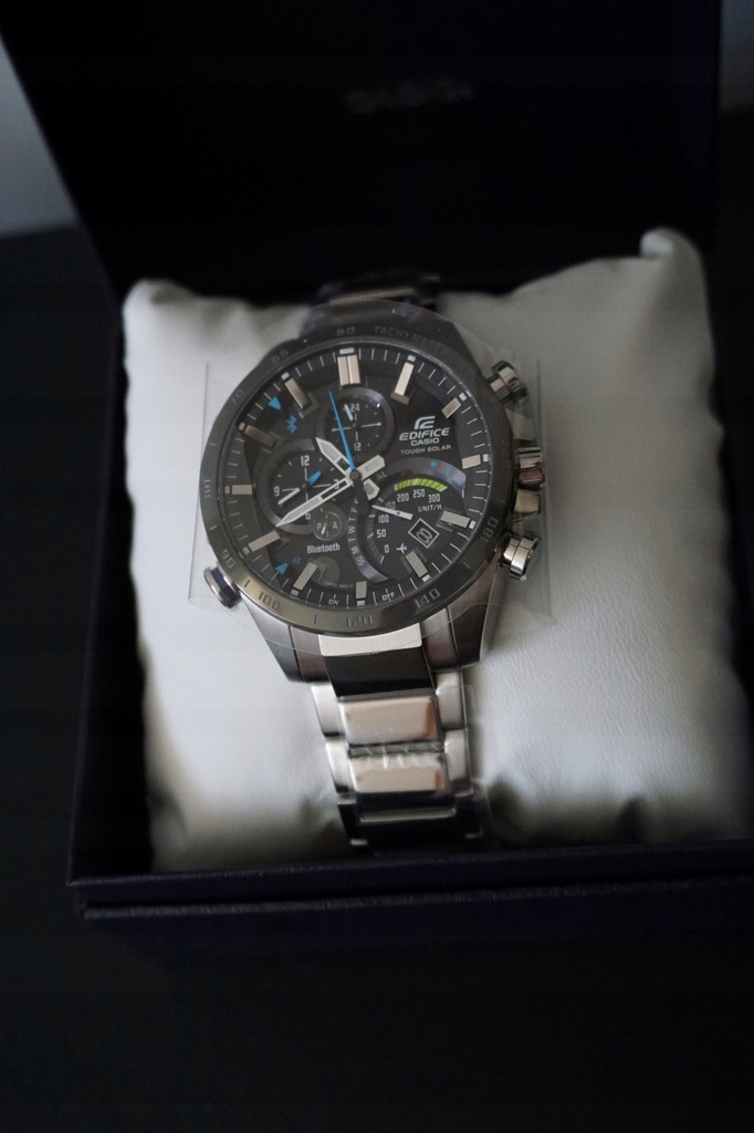 Zegarek kwarcowy Casio, EQB-501XDB-1AMER Edifice