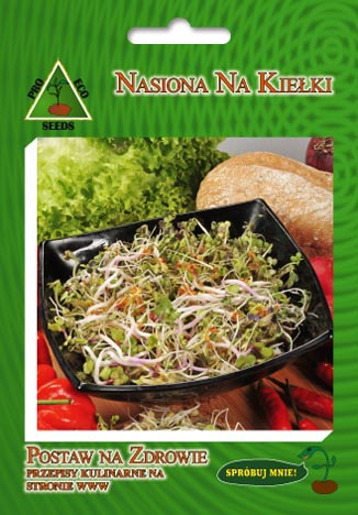 PROSO nasiona na kiełki