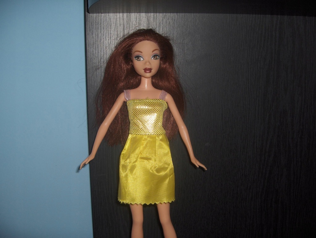 LALKA BARBIE MATTEL RUDA