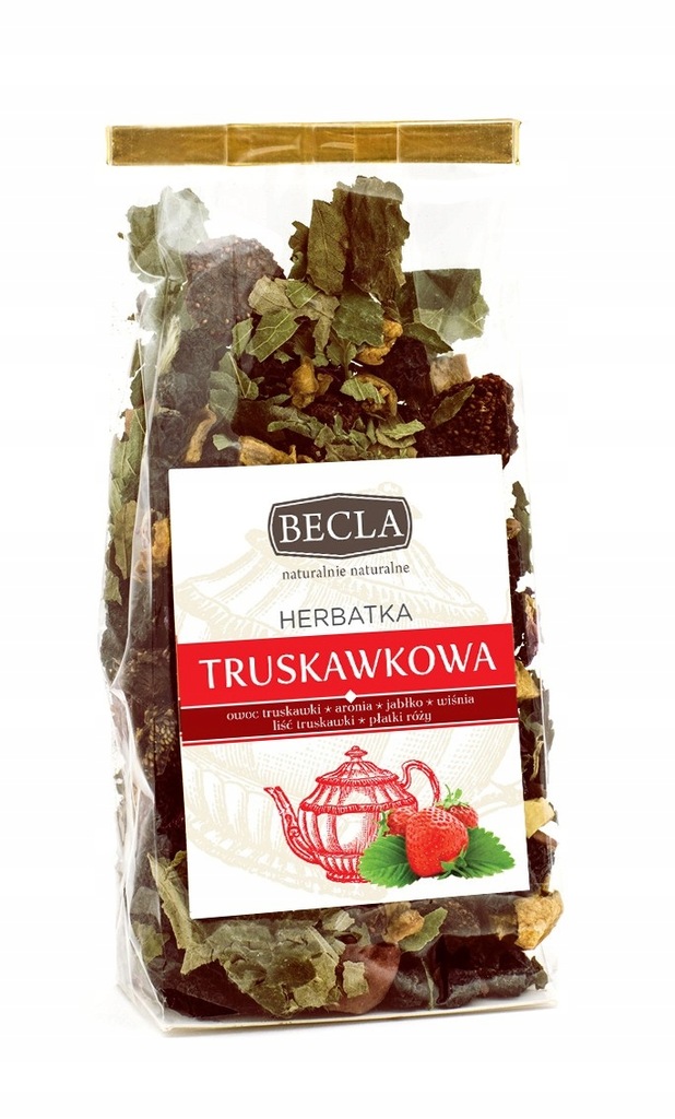 Herbatka truskawkowa 100gHerbata truskawka suszona