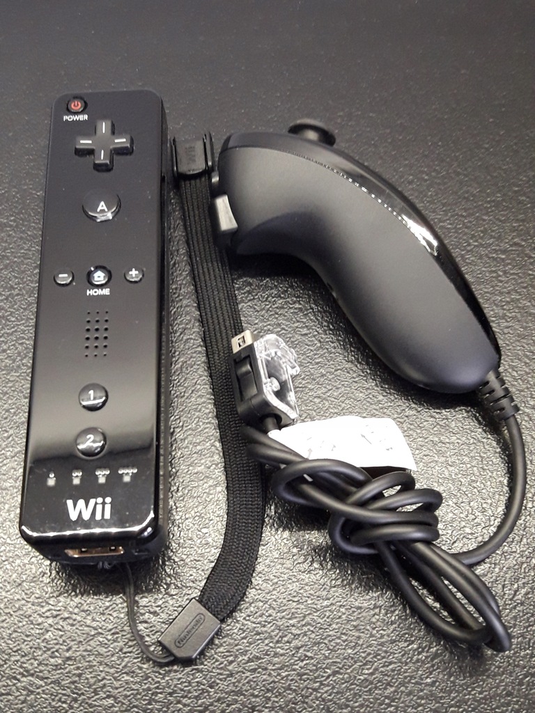 Remote + Nunchuck Nintendo Wii oryginalny