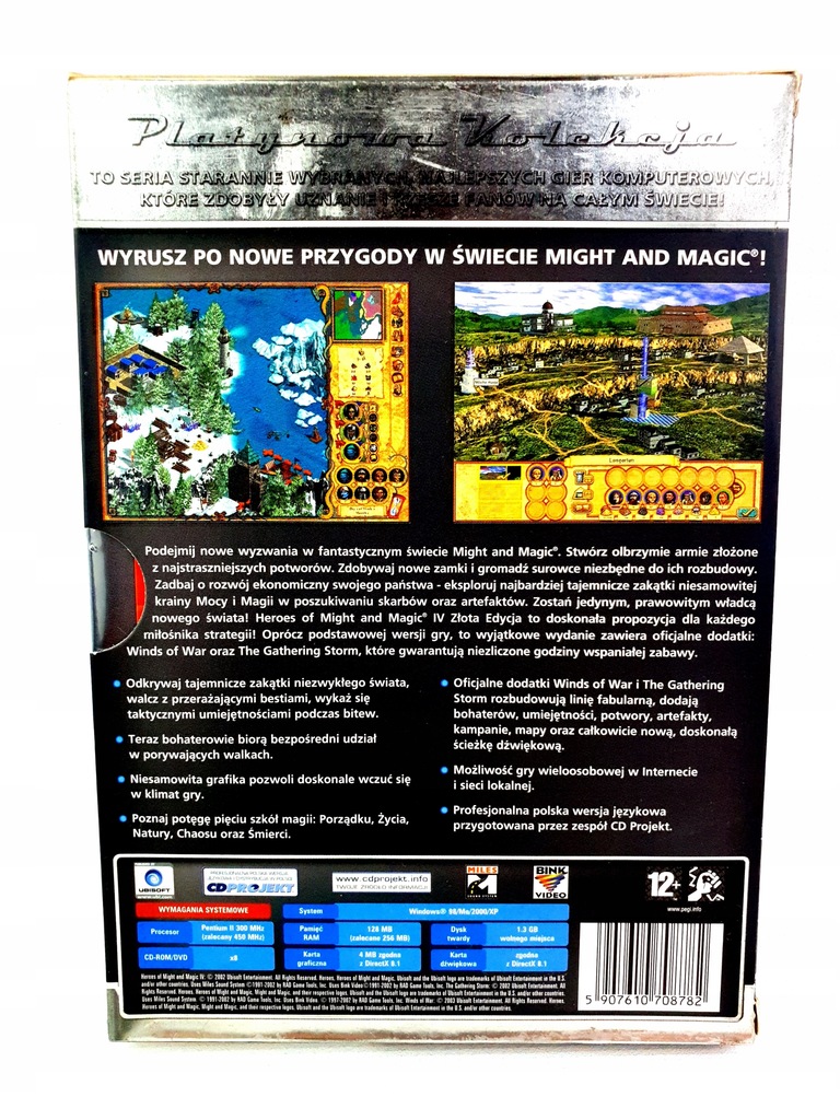 Купить HEROES OF MIGHT AND MAGIC IV 4 ПК ПОЛЬСКИЙ PL: отзывы, фото и ...