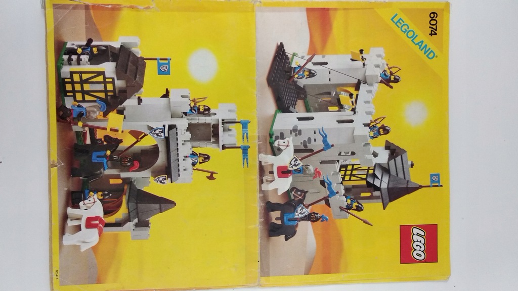Lego Castle 6074 Black Falcons Fortress INSTRUKCJA