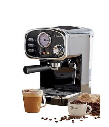 Cookworks Cm5013b Cookworks Espresso Machine With Frother Ekspres