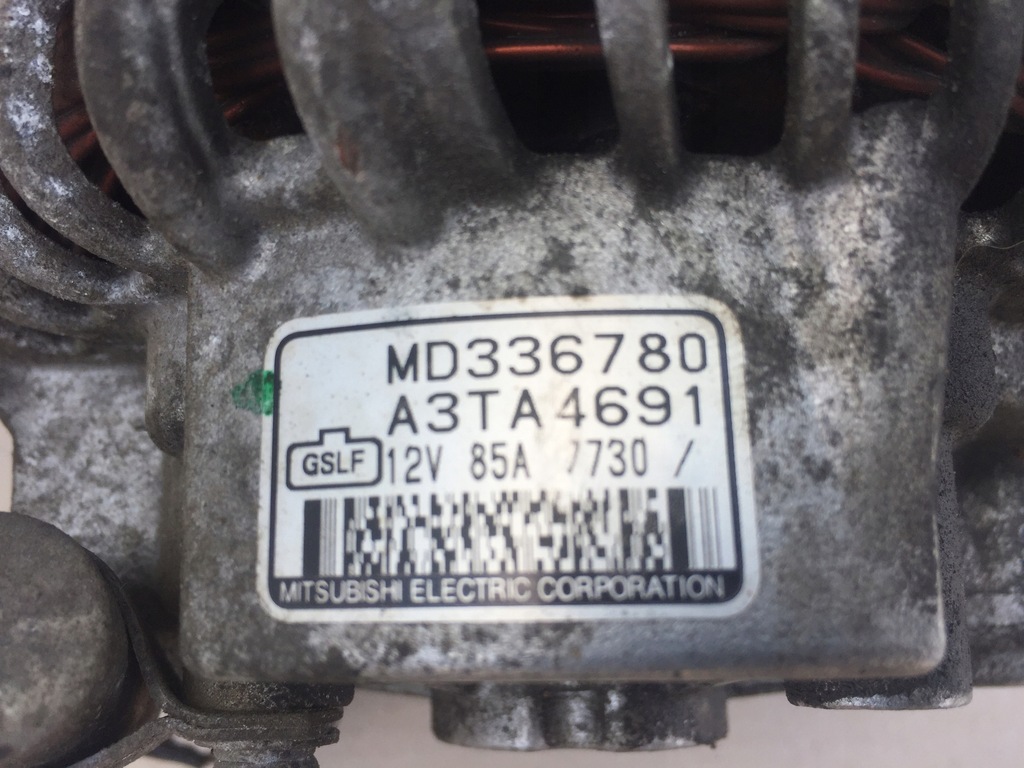 ALTERNATOR MITSUBISHI GALANT 2.5 V6 MD336780 7471071776