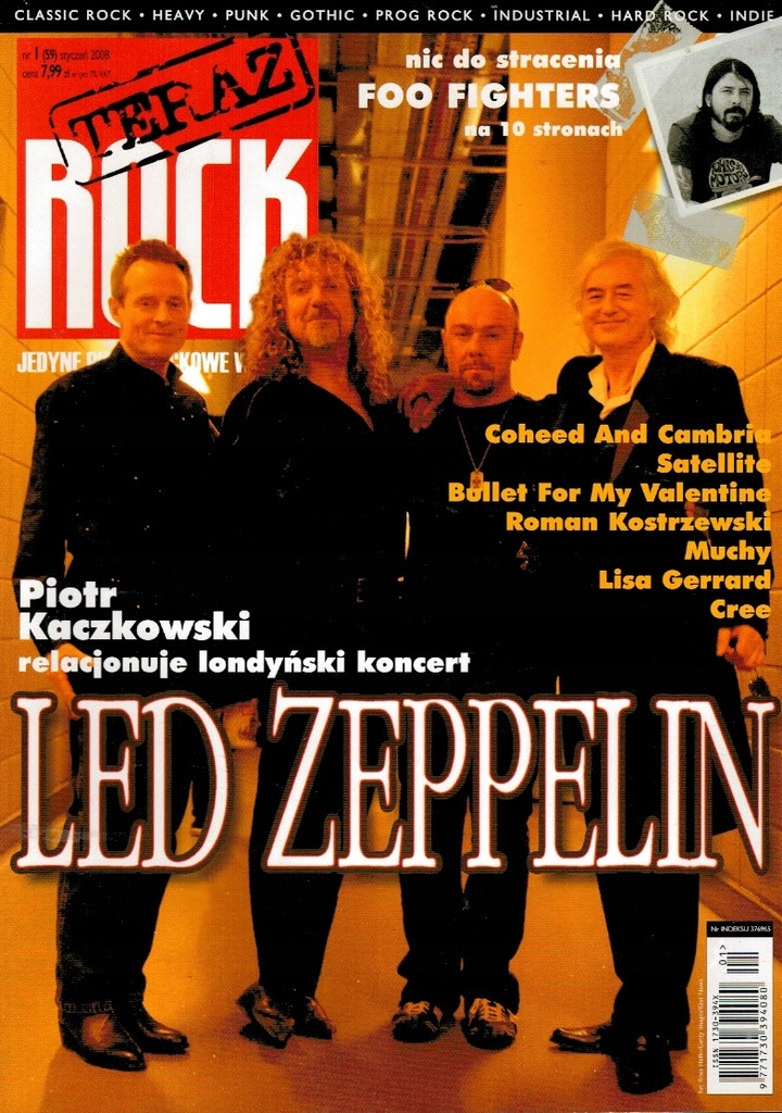 Teraz Rock 1/2008 Led Zeppelin