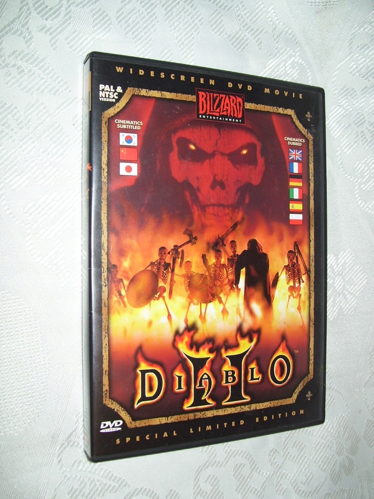 DIABLO II- WIDESCREEN DVD MOVIE Limited Edition