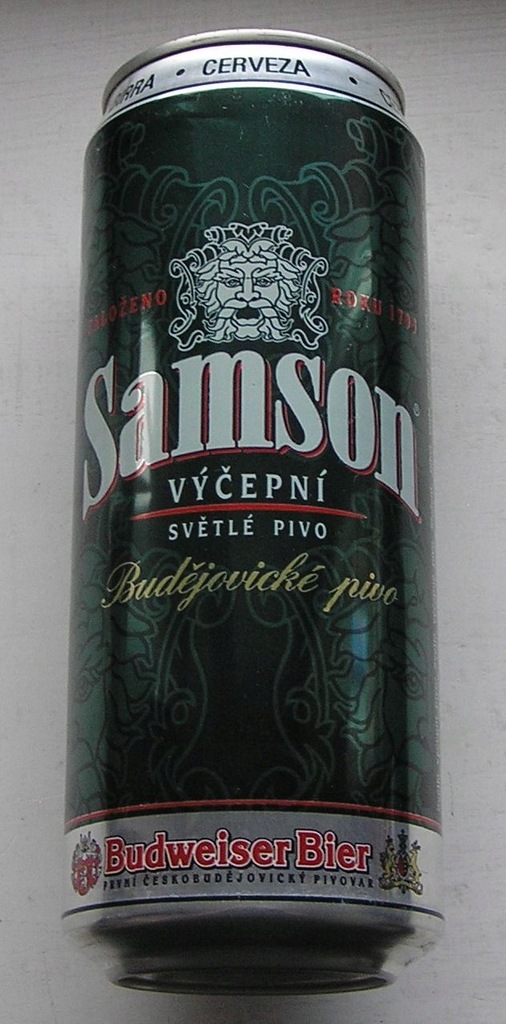 PUSZKA PIWO SAMSON VYCEPNI SVETLE CZECHY 2001