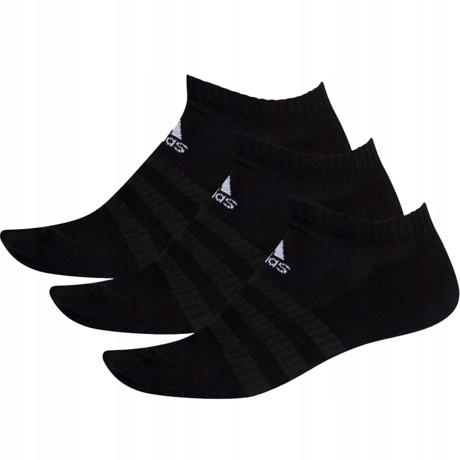 Skarpety adidas Cushioned Low czarne DZ9385 34-36