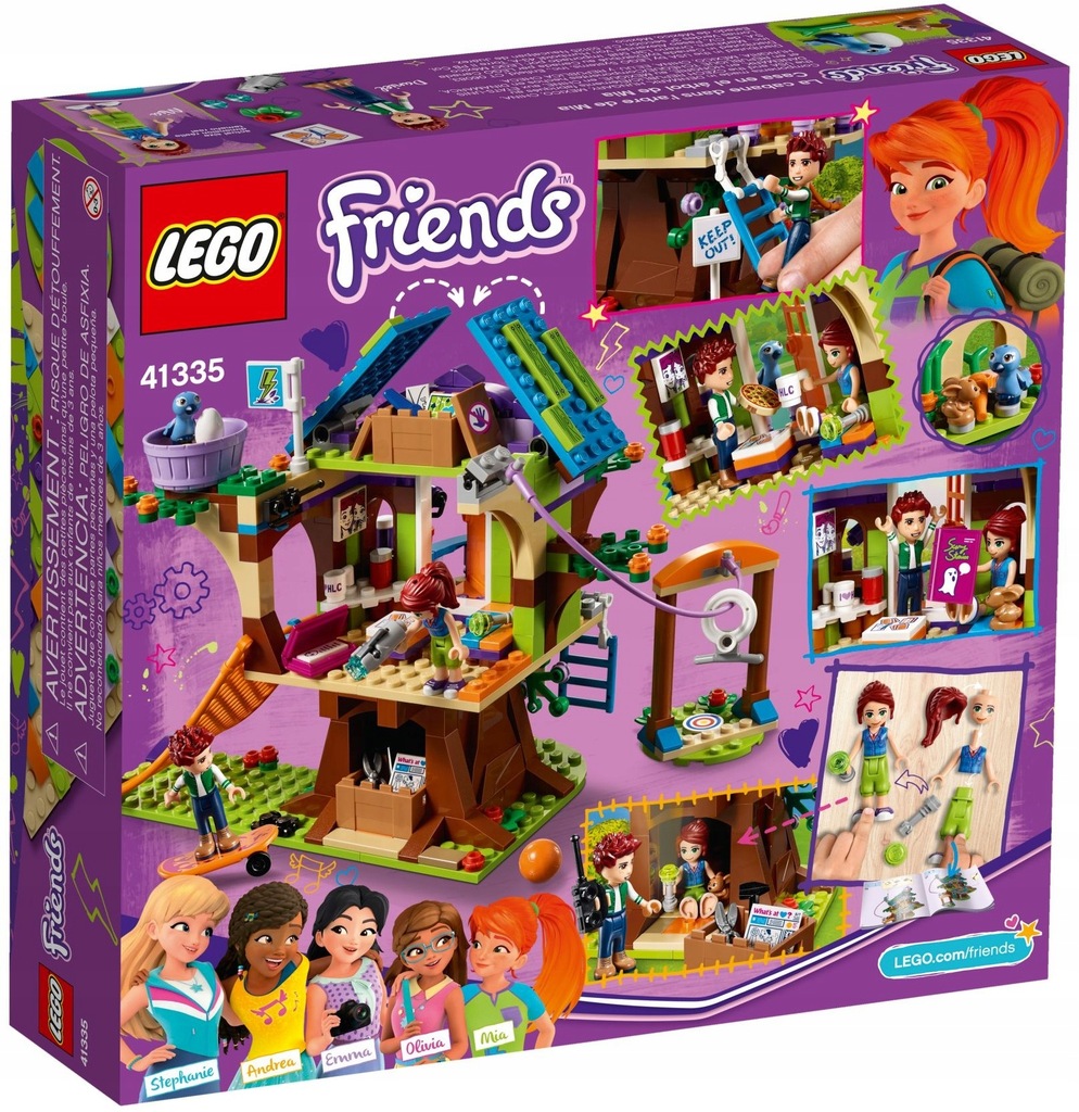 Купить LEGO FRIENDS Домик Мии на дереве 41335: отзывы, фото, характеристики в интерне-магазине Aredi.ru