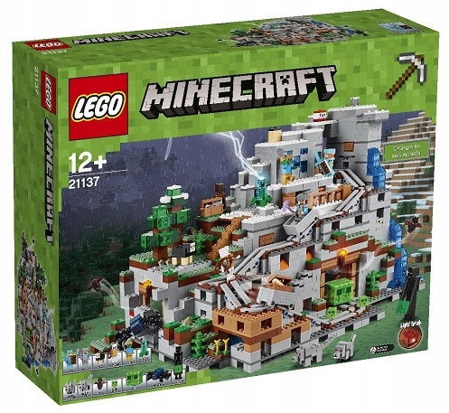 LEGO MINECRAFT Górska jaskinia 21137 Okazja!!!
