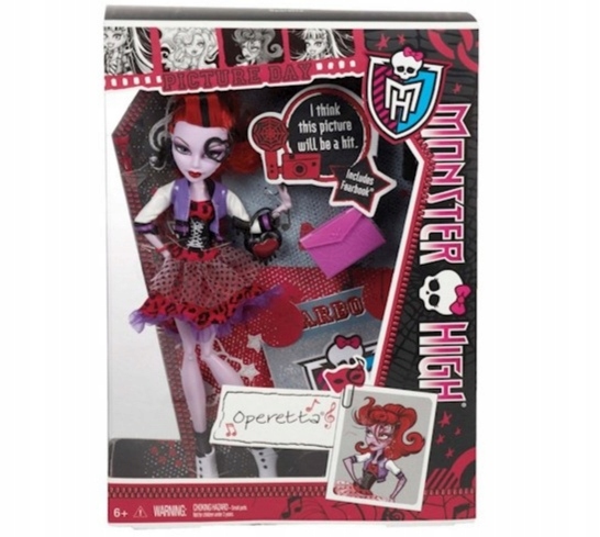 Monster High Operetta Upiorni Uczniowie